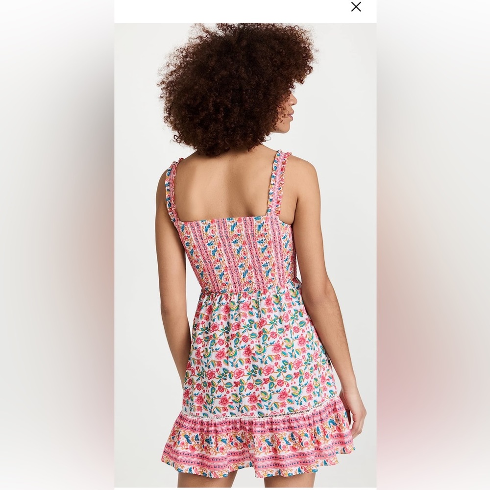 Playa Lucila Mini Smocked Sleeveless Dress - Picture 2 of 2